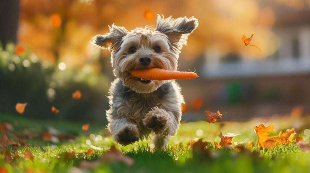 Es buena la zanahoria para los perros