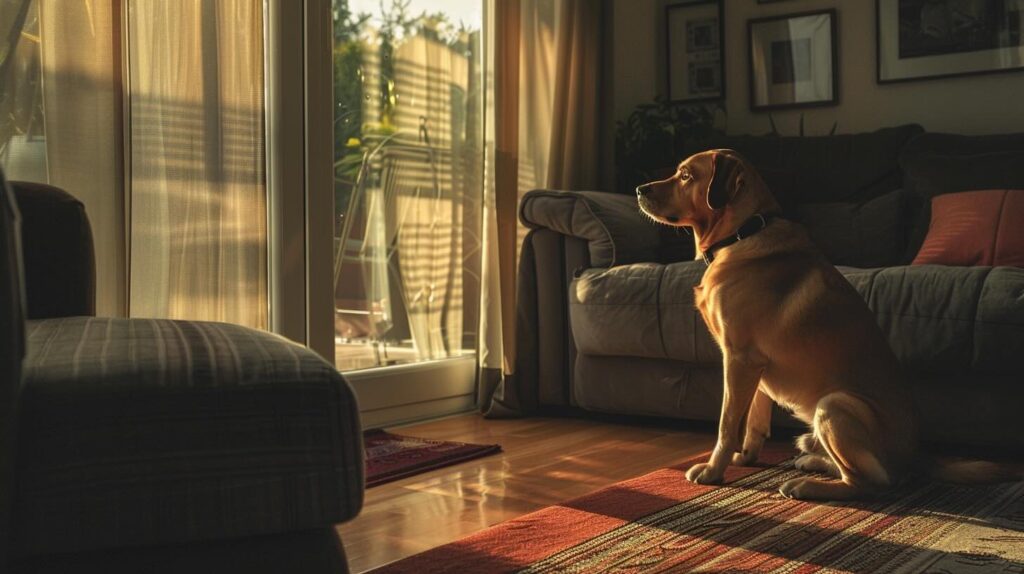 Es legal dejar a un perro solo en casa en España