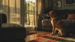 Es legal dejar a un perro solo en casa en España