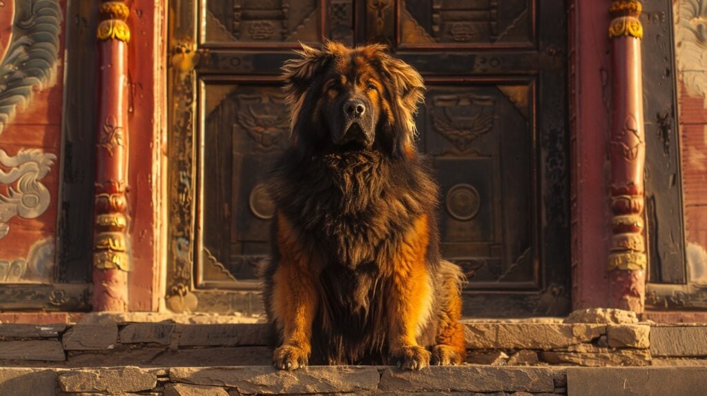 Mastín Tibetano perro