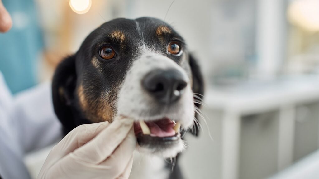 Causas más comunes de la caída de dientes en perros adultos