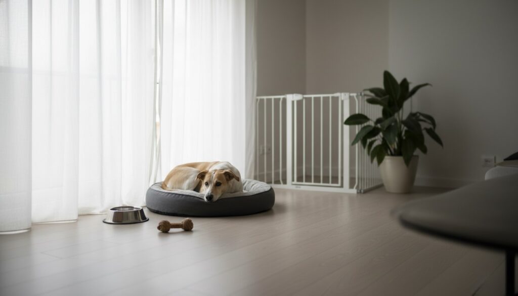 Señales de que tu perro no lo pasa bien al quedarse solo